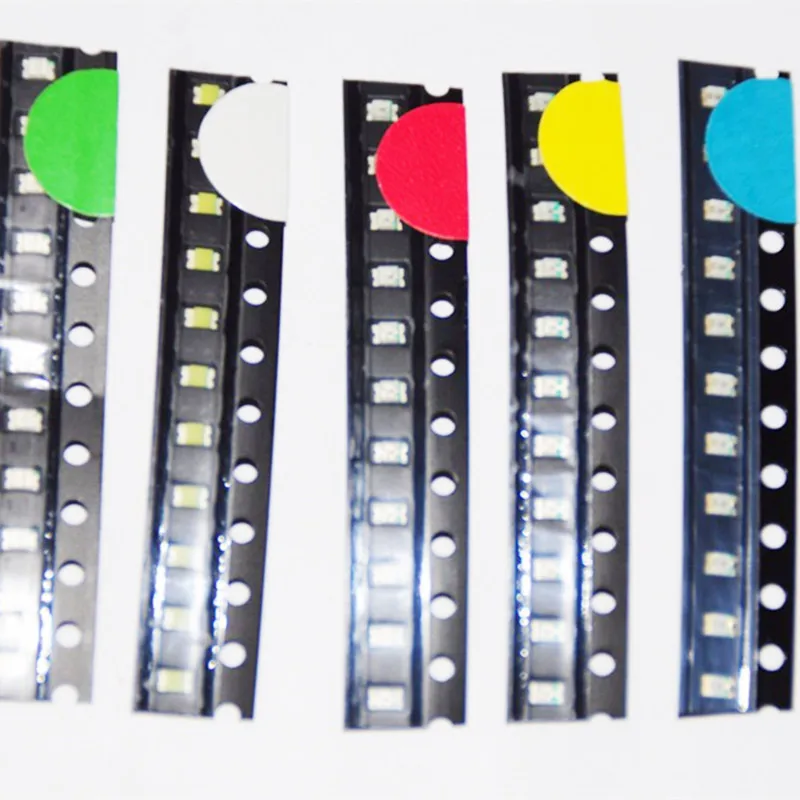 1000pcs 0805 SMD LED Assorted Light Emitting Diodes Red / Jade Green / Blue / White / Yellow 5colors X 200pcs LED Diodo Emissor
1000pcs 0805 SMD LED Assorted Light Emitting Diodes Red / Jade Green / Blue / White / Yellow 5colors X 200pcs LED Diodo Emissor
