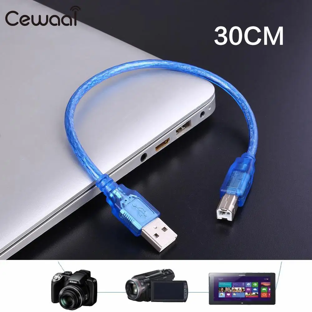 30cm USB 2.0 A Male to USB 2.0 B Male Cable Converter Line For Computer/PC/Laptop Printers
30cm USB 2.0 A Male to USB 2.0 B Male Cable Converter Line For Computer/PC/Laptop Printers