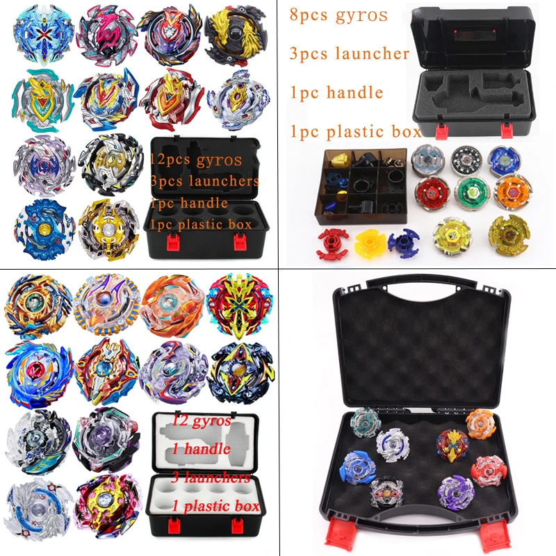 Spin Tops Gyros Burst Blades Bayblade Launcher Blade Blade Toys With Handle Launcher Box Metal Fusion Toys For Kid
Spin Tops Gyros Burst Blades Bayblade Launcher Blade Blade Toys With Handle Launcher Box Metal Fusion Toys For Kid