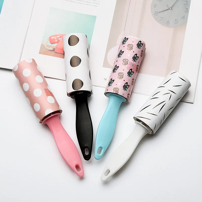 4style 30 tear Portable Reusable Clothes Coat Sticky Lint Roller Dog Pet Hair Remover Cleaning Device Geometric pattern printed
4style 30 tear Portable Reusable Clothes Coat Sticky Lint Roller Dog Pet Hair Remover Cleaning Device Geometric pattern printed