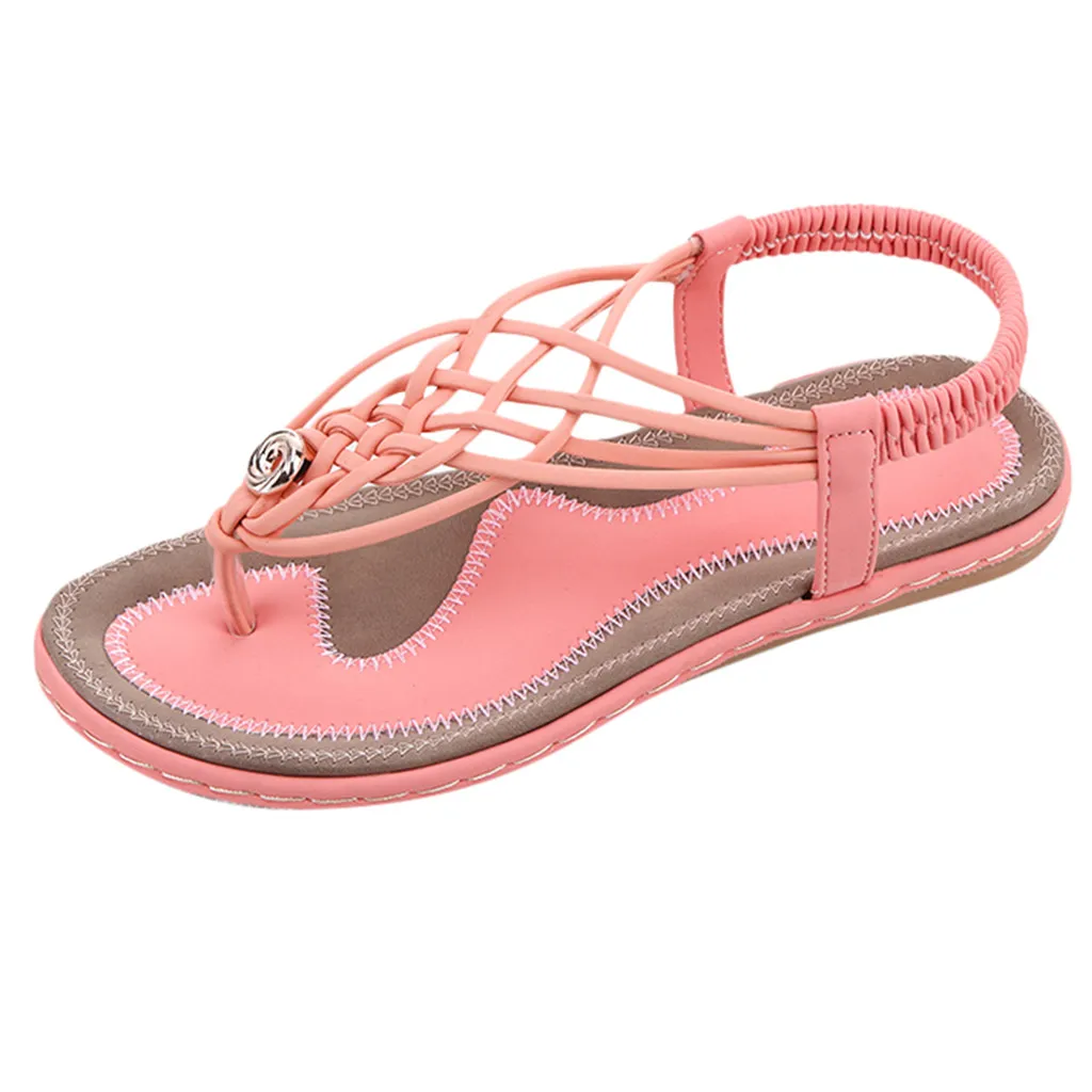 SAGACE Women Casual Rome Mixed Colors Out Open Toe Sandals Low Bottom Toe Beach Outdoor Elastic Band Peep To Everyday Shoes
SAGACE Women Casual Rome Mixed Colors Out Open Toe Sandals Low Bottom Toe Beach Outdoor Elastic Band Peep To Everyday Shoes