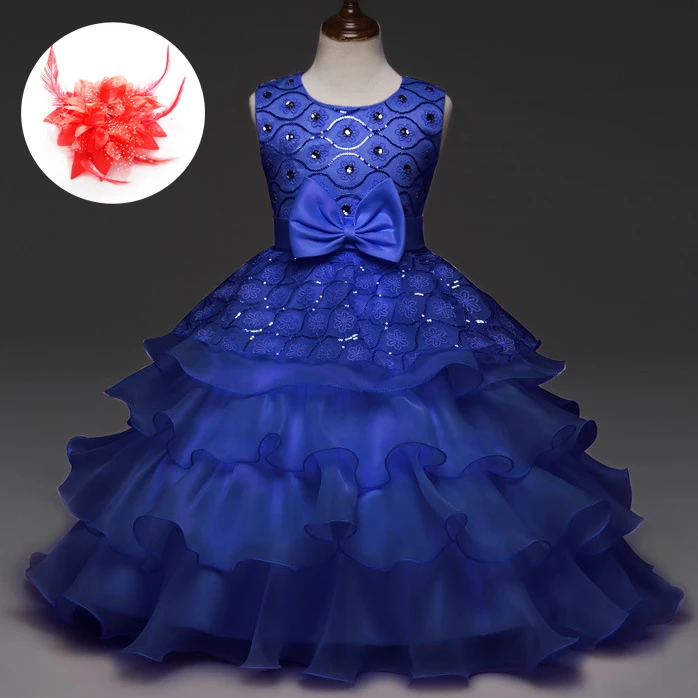 Fashion Kids Crystal Bridal Gowns Children Fancy White Dress for Girls Tea Length Sequin Prom Party Blue Flower Dress Tulle
Fashion Kids Crystal Bridal Gowns Children Fancy White Dress for Girls Tea Length Sequin Prom Party Blue Flower Dress Tulle
