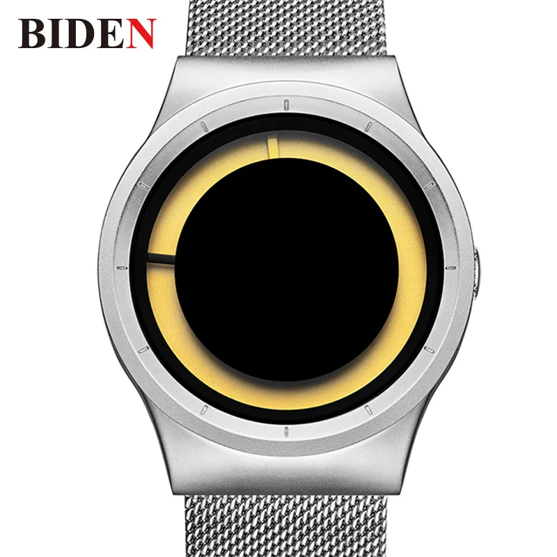 BIDEN Unique Watches Men 2018 Quartz Wristwatches Luxury Brand Swirl Pointer Design Clock Man Mesh Steel Strap relogio masculino
BIDEN Unique Watches Men 2018 Quartz Wristwatches Luxury Brand Swirl Pointer Design Clock Man Mesh Steel Strap relogio masculino