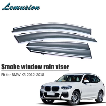 High Quality 4pcs Smoke Window Rain Visor For BMW X3 2012 2013 2014 2015 2016 2017 2018 Vent Sun Deflectors Guard Accessories
High Quality 4pcs Smoke Window Rain Visor For BMW X3 2012 2013 2014 2015 2016 2017 2018 Vent Sun Deflectors Guard Accessories
