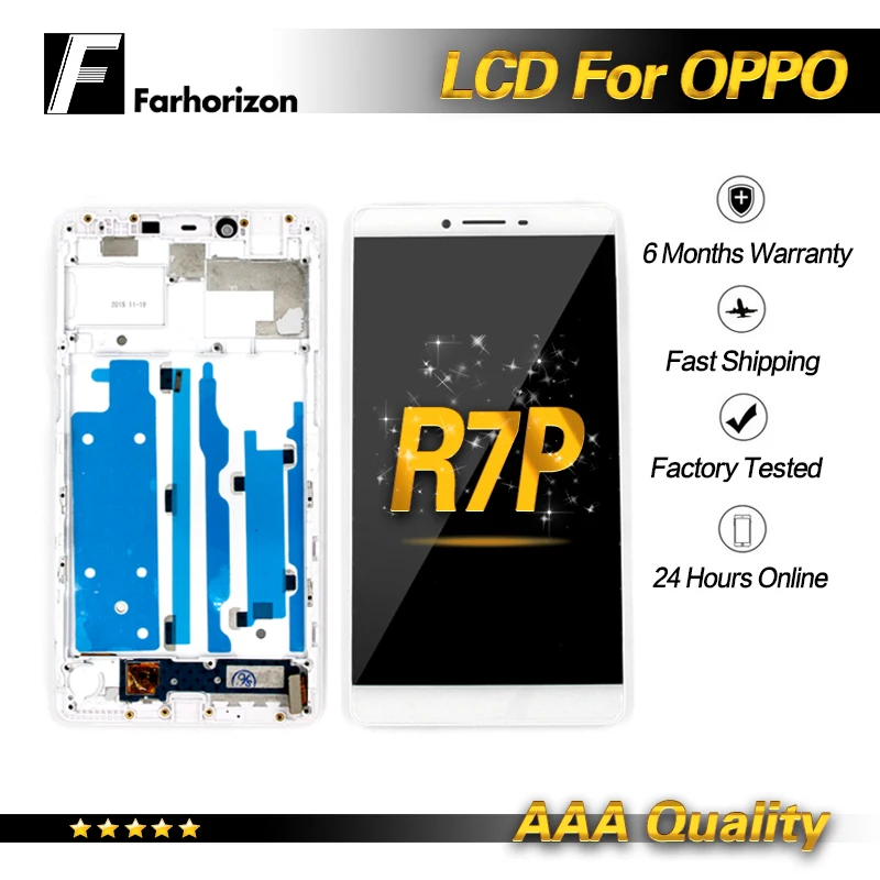 For OPPO R7 Plus LCD Replacement Touch Screen Grade AAA Display With Touch Screen Digitizer Assembly LCD For OPPO R7P
For OPPO R7 Plus LCD Replacement Touch Screen Grade AAA Display With Touch Screen Digitizer Assembly LCD For OPPO R7P