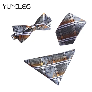 YUNCLOS Jacquard Men Tie Bowtie Pocket Adjustable Plain Wedding Bow Tie For Evening Party Jacquard Neckties butterflies
YUNCLOS Jacquard Men Tie Bowtie Pocket Adjustable Plain Wedding Bow Tie For Evening Party Jacquard Neckties butterflies