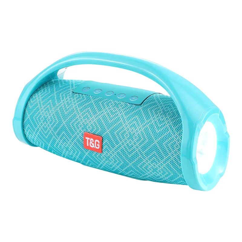 TG136 Cloth LED Hand-held Bluetooth Speaker Wireless Column Box Subwoofer Outdoor Lighting Audio With TF Card Aux Connection
TG136 Cloth LED Hand-held Bluetooth Speaker Wireless Column Box Subwoofer Outdoor Lighting Audio With TF Card Aux Connection