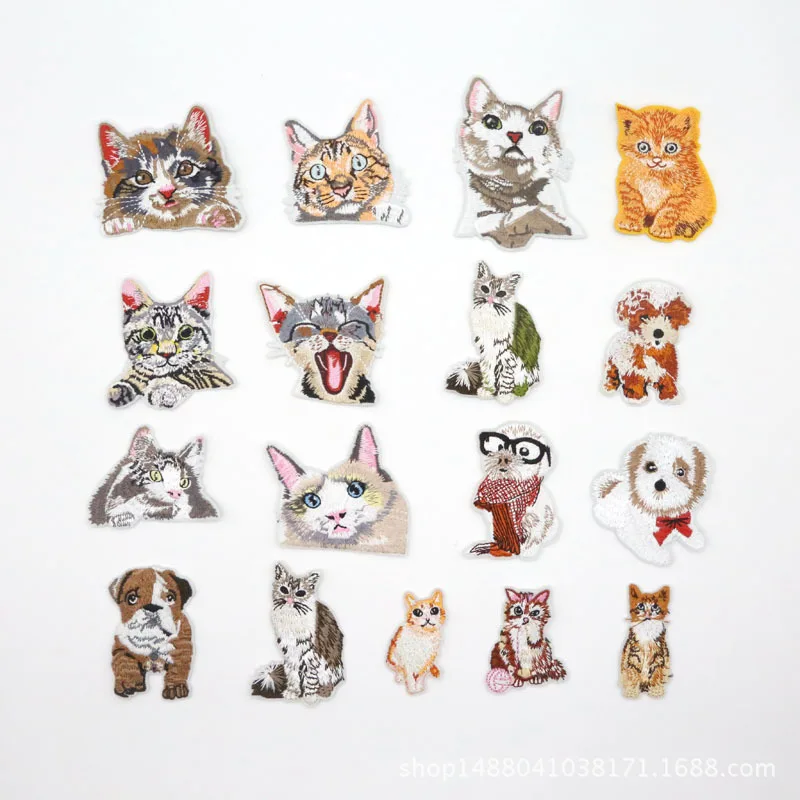 Pocket Dog Cat Patch High Quality Lifelike 3D Embroidery Patches Clothes Fabric Stickers Iron On Cute Cat Applique For Jeans
Pocket Dog Cat Patch High Quality Lifelike 3D Embroidery Patches Clothes Fabric Stickers Iron On Cute Cat Applique For Jeans