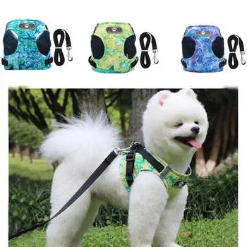 Dog Harness and Leash Vest 3 Colors Animal Pattern Reflective Harness and Leash Set Dog Supplies Pet Vest Harness For Dogs XS-XL
Dog Harness and Leash Vest 3 Colors Animal Pattern Reflective Harness and Leash Set Dog Supplies Pet Vest Harness For Dogs XS-XL