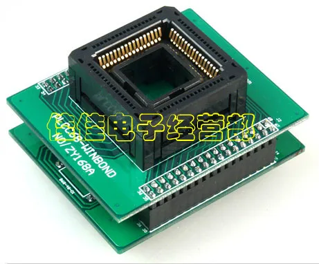 Import seat PLCC68 burning recorder ZY168A adapter ZLG X5/X8/5000U programming seat
Import seat PLCC68 burning recorder ZY168A adapter ZLG X5/X8/5000U programming seat