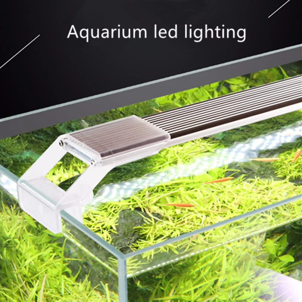 

Nicrew SUNSUN ADP Aquatic Plant SMD LED Lighting Aquarium Chihiros 7500K 5W 9W 13W 17W Ultra thin Aluminum Alloy For Fish Tank