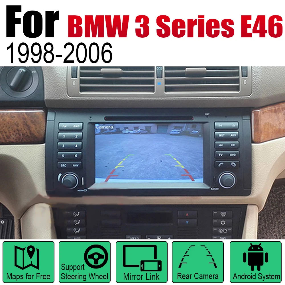Auto DVD Player GPS Navigation For BMW 3 Series E46 1998~2006 Car Android Multimedia System Screen Radio Stereo
Auto DVD Player GPS Navigation For BMW 3 Series E46 1998~2006 Car Android Multimedia System Screen Radio Stereo