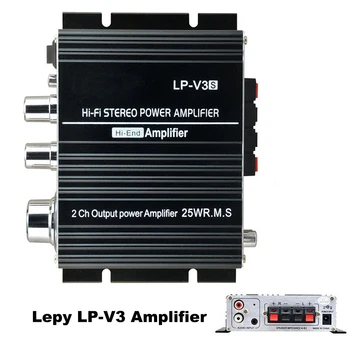 Stereo Connection 700W Power 12V Mini Songs Track Digital MP3 LP-V3 Amplifier 3.5mm Hi-Fi Car Audio Speaker 20Hz - 20kHz
Stereo Connection 700W Power 12V Mini Songs Track Digital MP3 LP-V3 Amplifier 3.5mm Hi-Fi Car Audio Speaker 20Hz - 20kHz