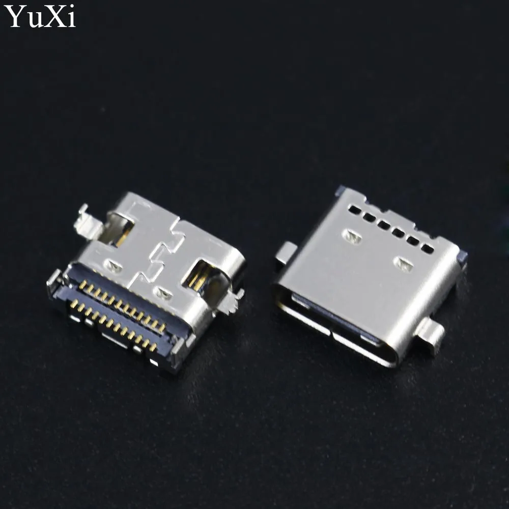 YuXi 1PCS High speed data interface micro 3.1 usb DIY 24pin USB-C USB 3.1 Type C mother Socket Connector SMT type
YuXi 1PCS High speed data interface micro 3.1 usb DIY 24pin USB-C USB 3.1 Type C mother Socket Connector SMT type