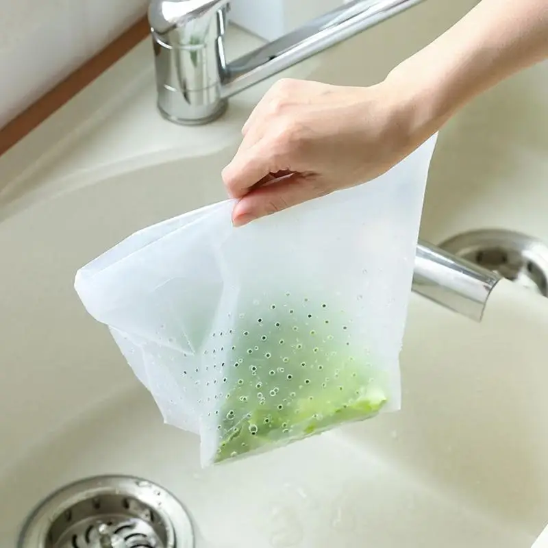 30pcs/set Transparent Disposable Garbage Bag Thick and Flexible Sink Strainers Hair Trash Drain Bag Kitchen Must Have Artifacts
30pcs/set Transparent Disposable Garbage Bag Thick and Flexible Sink Strainers Hair Trash Drain Bag Kitchen Must Have Artifacts