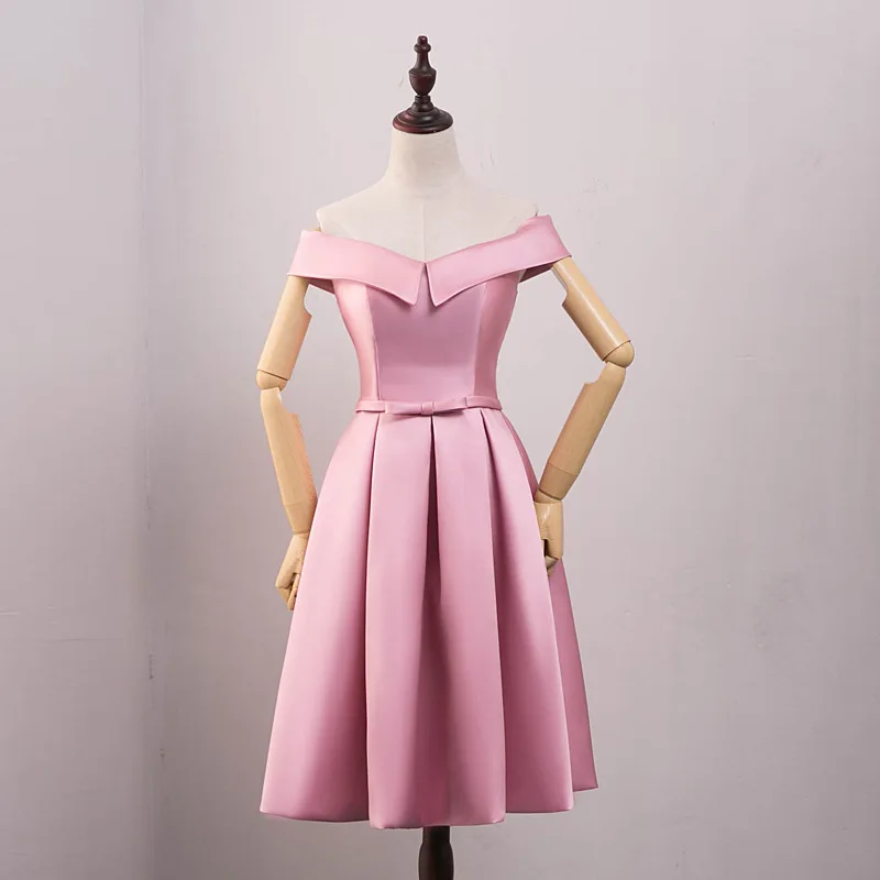 ANGELSBRIDEP Short Pink Prom Dress Elegant V Neck Formal Gown Satin Strapless Simple Mini Prom Dresses Girl Women Lady Dress
ANGELSBRIDEP Short Pink Prom Dress Elegant V Neck Formal Gown Satin Strapless Simple Mini Prom Dresses Girl Women Lady Dress