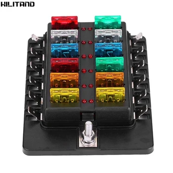 Cheapest 12 Way Circuit Blade Fuse Box Standard ATO ATC Block Holder Kit with PC Terminal for Car Boat/Truck/Boat /Marine
Cheapest 12 Way Circuit Blade Fuse Box Standard ATO ATC Block Holder Kit with PC Terminal for Car Boat/Truck/Boat /Marine