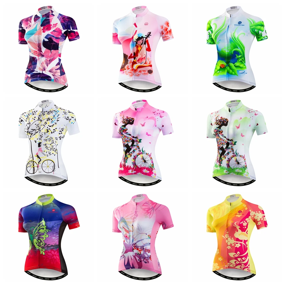 Pink 2019 Cycling jersey Women Bike jerseys Short sleeve MTB Top Maillot Pro Team racing Road Mountain sports shirt Breathable
Pink 2019 Cycling jersey Women Bike jerseys Short sleeve MTB Top Maillot Pro Team racing Road Mountain sports shirt Breathable