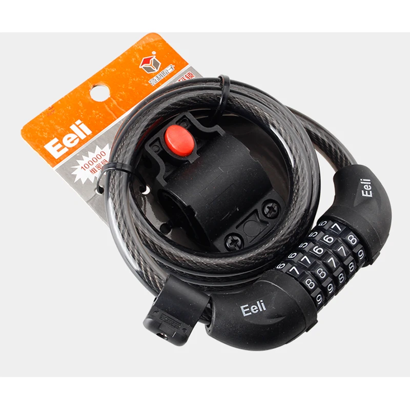 Security Five Bit Password Thickness Steel Lock Chain Cable Combina Tion Code Lock Anti-theft Locks
Security Five Bit Password Thickness Steel Lock Chain Cable Combina Tion Code Lock Anti-theft Locks