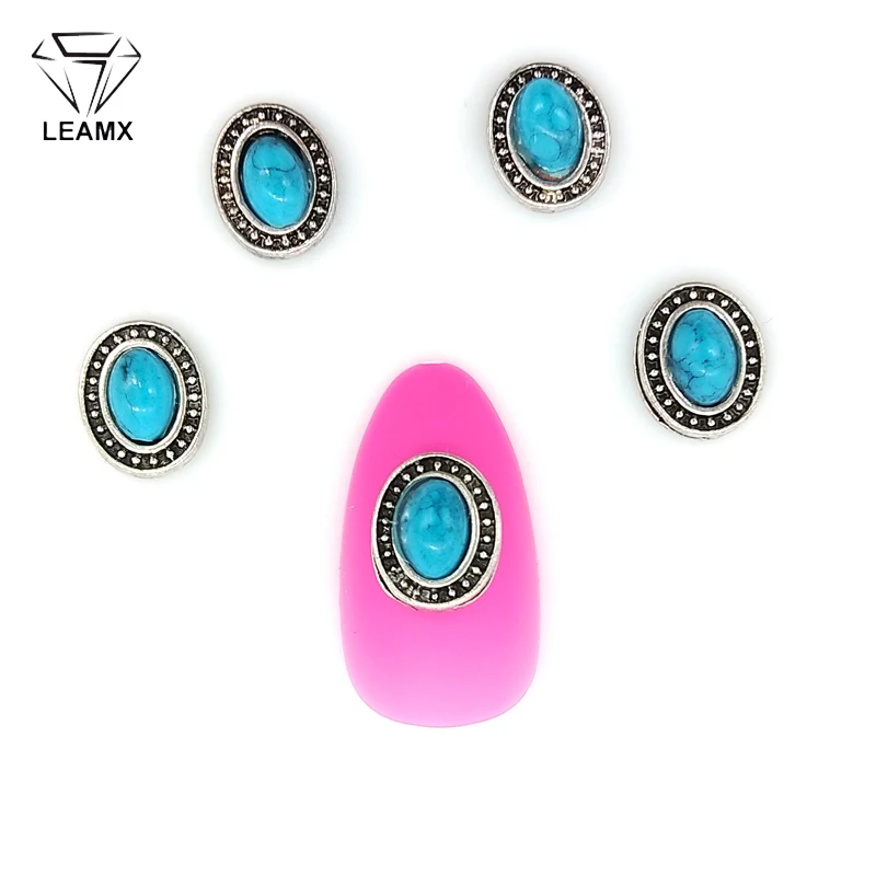 LEAMX 3D Alloy Nails Jewelry Strass Oval Stones Nail Art Decorations Retro Sliver Metal Manicure DIY Girls Nail Decor 10 PCS/bag
LEAMX 3D Alloy Nails Jewelry Strass Oval Stones Nail Art Decorations Retro Sliver Metal Manicure DIY Girls Nail Decor 10 PCS/bag