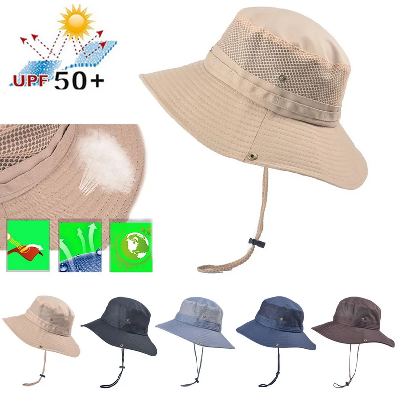 Oeak HAT Men Mesh Bucket Hat Summer Fishing Hiking Cap Wide Brim UV Protection Flap Hat Breathable Beach hat Outdoor
Oeak HAT Men Mesh Bucket Hat Summer Fishing Hiking Cap Wide Brim UV Protection Flap Hat Breathable Beach hat Outdoor