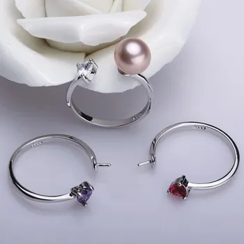 3 Color Fashion Pearl Ring Mountings, Ring Findings, Adjustable Ring Jewelry Parts Fittings Charm Accessories Silver Jewellery
3 Color Fashion Pearl Ring Mountings, Ring Findings, Adjustable Ring Jewelry Parts Fittings Charm Accessories Silver Jewellery