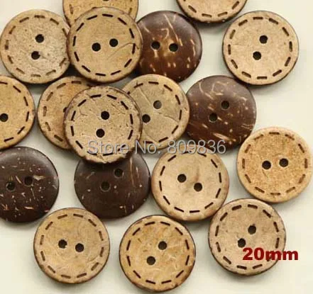 50pcs/lot Coconut Shell 2 Holes natural Sewing Buttons for garment Scrapbooking wooden button wood (SS-707)
50pcs/lot Coconut Shell 2 Holes natural Sewing Buttons for garment Scrapbooking wooden button wood (SS-707)