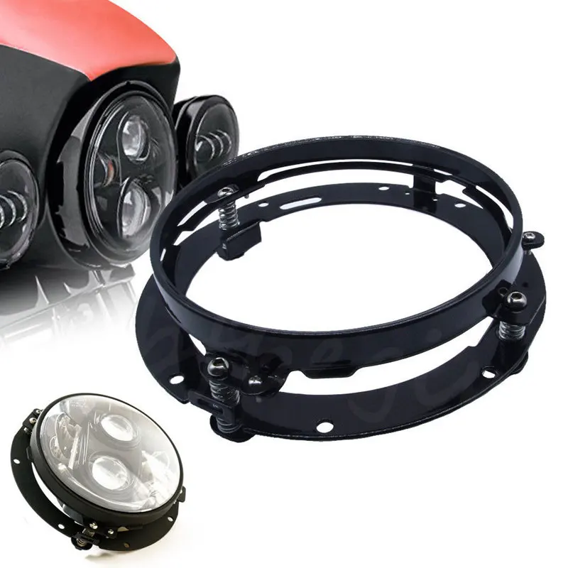 7 inch Round Headlight Motor Mounting Ring Bracket 1994-13 for Harley 7 inch Motorcycle Headlamp Bracket
7 inch Round Headlight Motor Mounting Ring Bracket 1994-13 for Harley 7 inch Motorcycle Headlamp Bracket