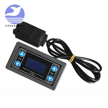 Thermostat Temperature Humidity Control Thermometer Hygrometer Controller Module Relay DC 12V LED Digital Display Dual Output
Thermostat Temperature Humidity Control Thermometer Hygrometer Controller Module Relay DC 12V LED Digital Display Dual Output