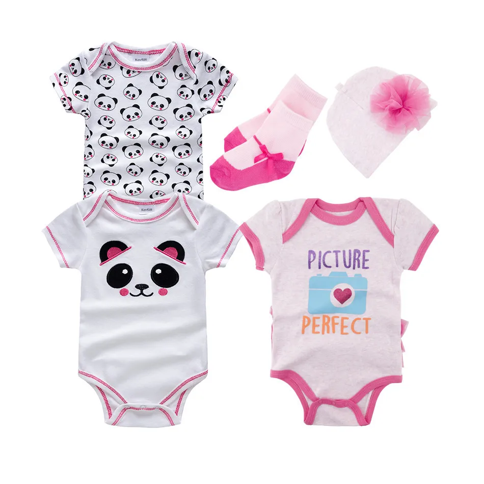 Cute Baby Girls Clothes Set Summer Cotton Outfits Short Sleeve Bodysuit Pullover Jumpsuit Stockings 5Pcs Toddler Clothes 0-12M
Cute Baby Girls Clothes Set Summer Cotton Outfits Short Sleeve Bodysuit Pullover Jumpsuit Stockings 5Pcs Toddler Clothes 0-12M
