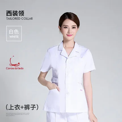 Split suits for nurses, short sleeves for nurses, oral cavity for men and women, and dentists
Split suits for nurses, short sleeves for nurses, oral cavity for men and women, and dentists