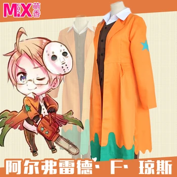 APH Axis Powers Hetalia International Chess Alfred F jones Cosplay Costume Custom Made
APH Axis Powers Hetalia International Chess Alfred F jones Cosplay Costume Custom Made