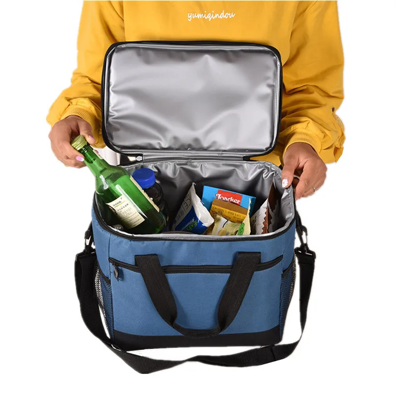 Men Shoulder Lunch Bag Tote Large Capacity Thermal Insulation Cooler Bag Ice Pack Portable Picnic Food Fruit Storage For Women
Men Shoulder Lunch Bag Tote Large Capacity Thermal Insulation Cooler Bag Ice Pack Portable Picnic Food Fruit Storage For Women