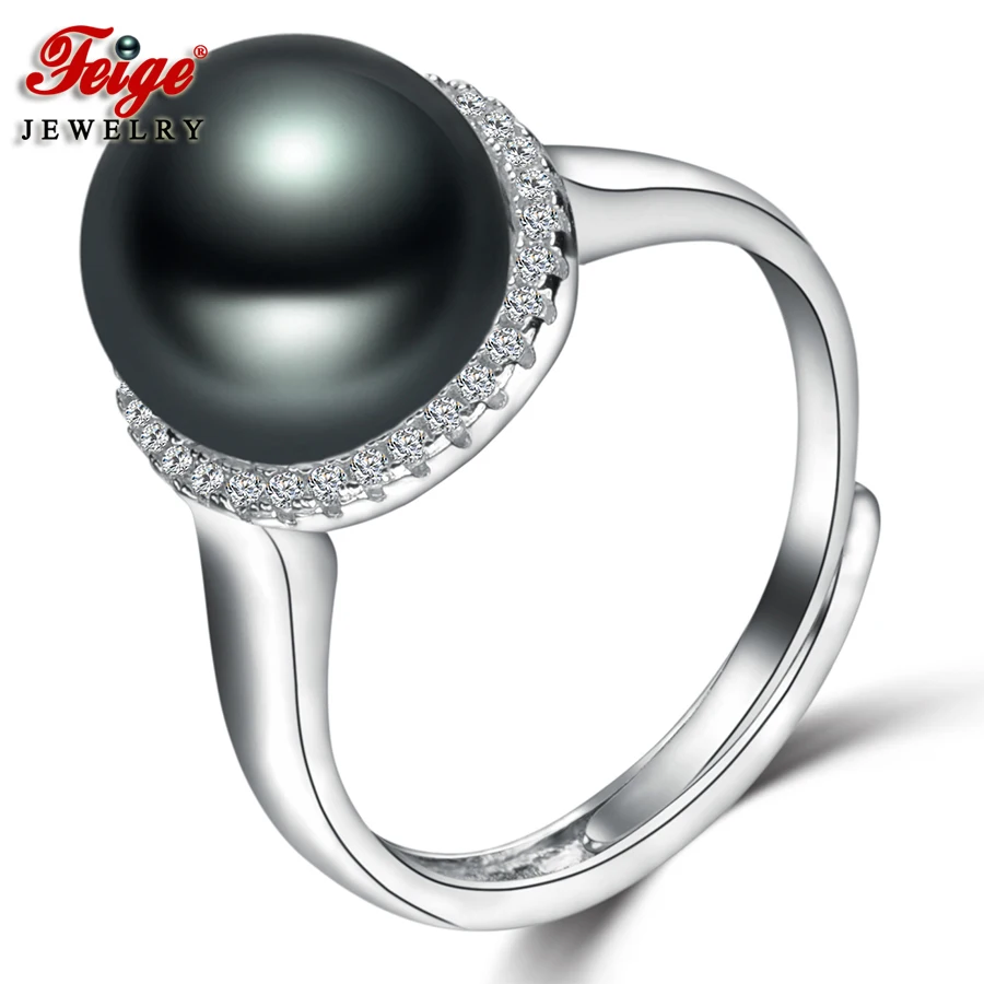 FEIGE 10-11mm Black Freshwater Pearl ring for women Brand jewelry 100% 925 Sterling silver rings Fine Pearl Jewelry bijoux
FEIGE 10-11mm Black Freshwater Pearl ring for women Brand jewelry 100% 925 Sterling silver rings Fine Pearl Jewelry bijoux