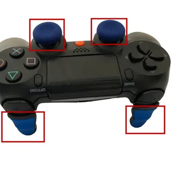 Rubber Extended L2 R2 Trigger Buttons Extender Pro For PS4 Pro PS4 Slim PS4 Controller with 2 Thumbstick caps L2 R2 Extender
Rubber Extended L2 R2 Trigger Buttons Extender Pro For PS4 Pro PS4 Slim PS4 Controller with 2 Thumbstick caps L2 R2 Extender