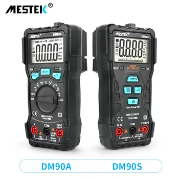 MESTEK Multimeter DM90A/DM90S Intelligent Automatic Smart Multimetro Voltage Resistance Diode Mini Portable Multimeter Tool
MESTEK Multimeter DM90A/DM90S Intelligent Automatic Smart Multimetro Voltage Resistance Diode Mini Portable Multimeter Tool