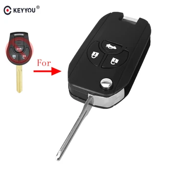 KEYYOU 2 Buttons Flip Modified Remote Car Key Shell For Nissan Sylphy Switch Blade Fob Auto Keyless Entry Key
KEYYOU 2 Buttons Flip Modified Remote Car Key Shell For Nissan Sylphy Switch Blade Fob Auto Keyless Entry Key