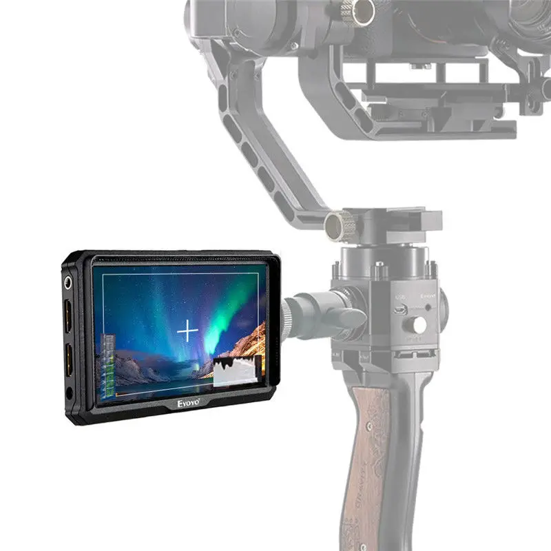 Eyoyo A5 5 inch 1920x1080 HD 441ppi IPS Screen Camera Field Monitor 4K HDMI Input output Video for Zhiyun Crane 2 M TILTA G2X
Eyoyo A5 5 inch 1920x1080 HD 441ppi IPS Screen Camera Field Monitor 4K HDMI Input output Video for Zhiyun Crane 2 M TILTA G2X