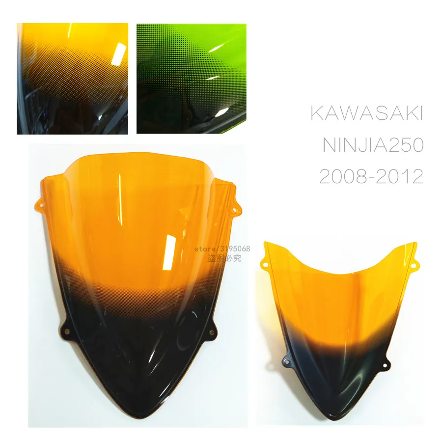 Motorcycle high quality ABS rear fender modified parts Fairing color windshield for Kawasaki Ninja250 2008 2009 2010 2011 2012
Motorcycle high quality ABS rear fender modified parts Fairing color windshield for Kawasaki Ninja250 2008 2009 2010 2011 2012