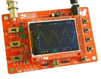 DSO138 Digital Oscilloscope DIY Kit DIY Parts for Oscilloscope Making Electronic diagnostic-tool Learning osciloscopio Set 1Msps
DSO138 Digital Oscilloscope DIY Kit DIY Parts for Oscilloscope Making Electronic diagnostic-tool Learning osciloscopio Set 1Msps