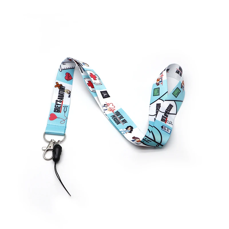 Grey's Anatomy TV Show Lanyard ID Holder Watercolor Fabric Lanyards Mobile Phone Badge Holder Hang Rope Lariat Key Holder S25
Grey's Anatomy TV Show Lanyard ID Holder Watercolor Fabric Lanyards Mobile Phone Badge Holder Hang Rope Lariat Key Holder S25