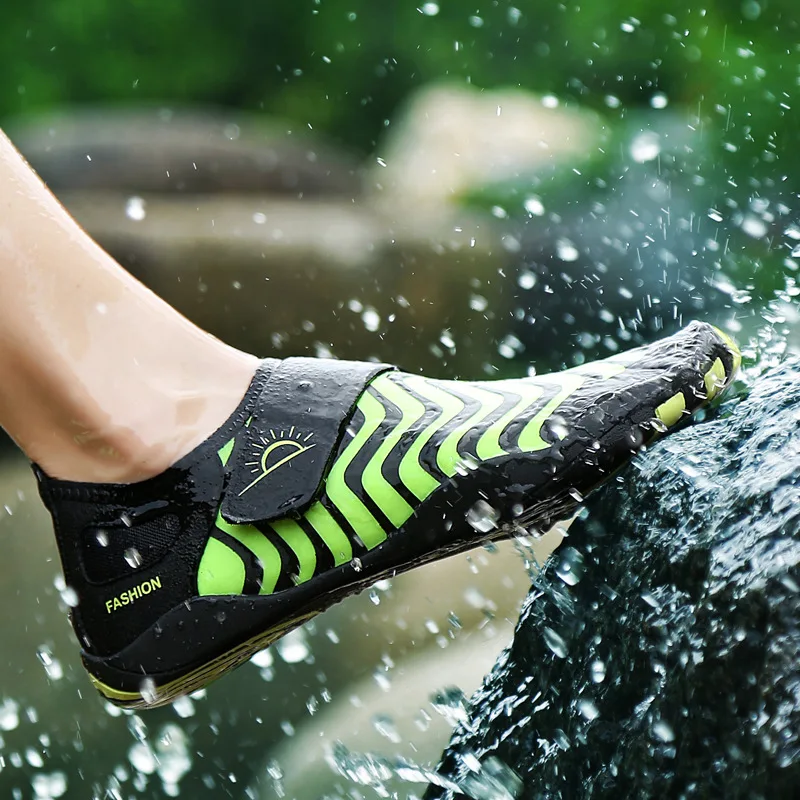 Outdoor Water Shoes Women Men's Slip On Quick Drying Beach Aqua Flats Swimming Pool Diving Walking Barefoot | Спорт и