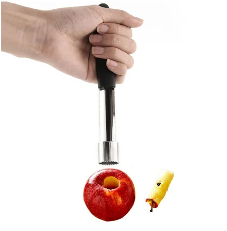 Apple Corer Pitter Pear Bell Seed Remover Pepper Twist Fruit Core Remove Pit Kitchen Tool Gadget K1023 E
Apple Corer Pitter Pear Bell Seed Remover Pepper Twist Fruit Core Remove Pit Kitchen Tool Gadget K1023 E