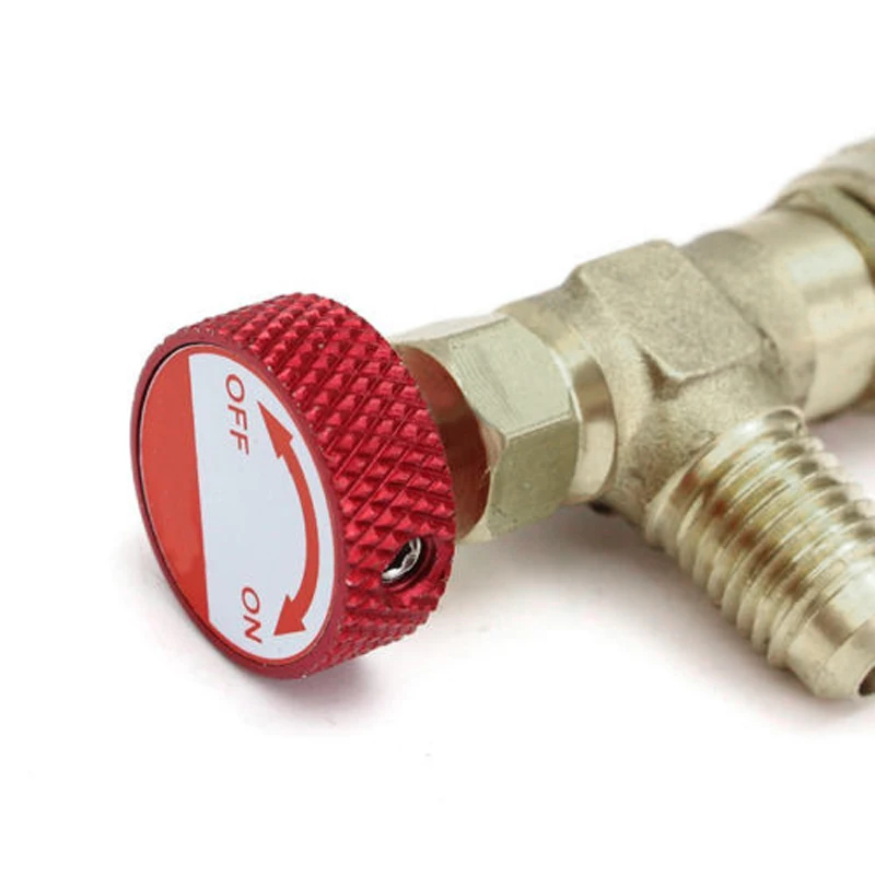 1Pc Control Valve 1/4''-5/16'' R410 for r410 r32 Copper Flow Control Valve for Refrigerant Charging Hose Garden Valve
1Pc Control Valve 1/4''-5/16'' R410 for r410 r32 Copper Flow Control Valve for Refrigerant Charging Hose Garden Valve