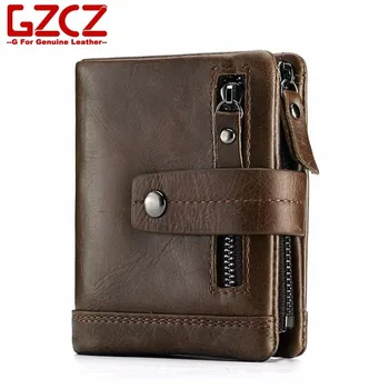 GZCZ 2018 New Genuine Leather Man Wallet Buckle Short Wallets Credit Card Holder Purse Male Original Leather carteira masculina
GZCZ 2018 New Genuine Leather Man Wallet Buckle Short Wallets Credit Card Holder Purse Male Original Leather carteira masculina