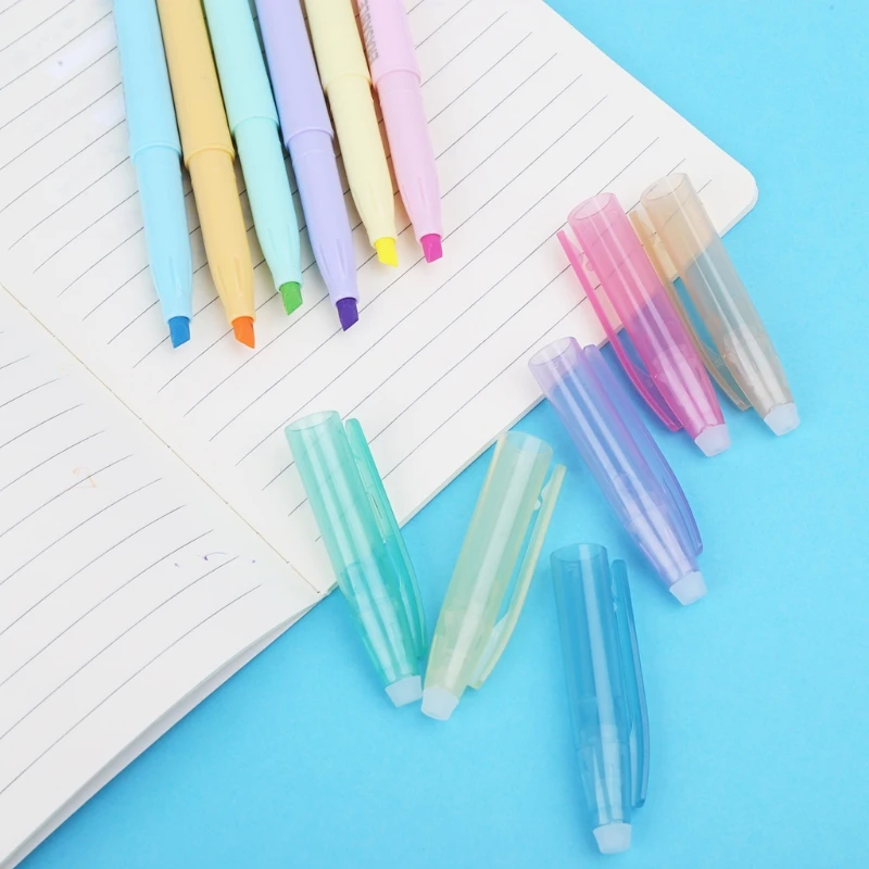 1 Pack 6 Color Erasable Highlighter Fluorescent Liquid Chalk Marker Pen Stationery New Hot
1 Pack 6 Color Erasable Highlighter Fluorescent Liquid Chalk Marker Pen Stationery New Hot