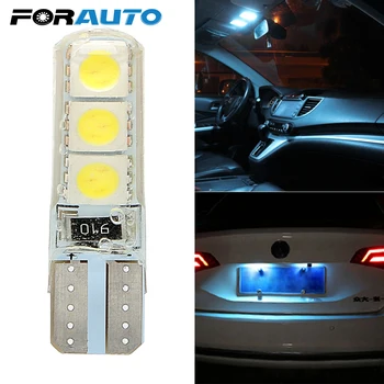 FORAUTO T10 5050 6SMD Car Lights Interior Lights Auto Replacement Parts Car-styling Strobe Reading Light White Universal
FORAUTO T10 5050 6SMD Car Lights Interior Lights Auto Replacement Parts Car-styling Strobe Reading Light White Universal