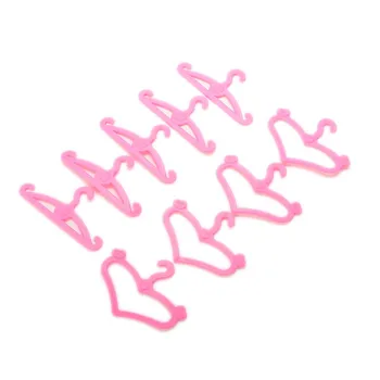 50Pcs/Lot Pink Hangers Dress Clothes Accessories For Girl Doll Pretend Play New year Girls' Gift
50Pcs/Lot Pink Hangers Dress Clothes Accessories For Girl Doll Pretend Play New year Girls' Gift