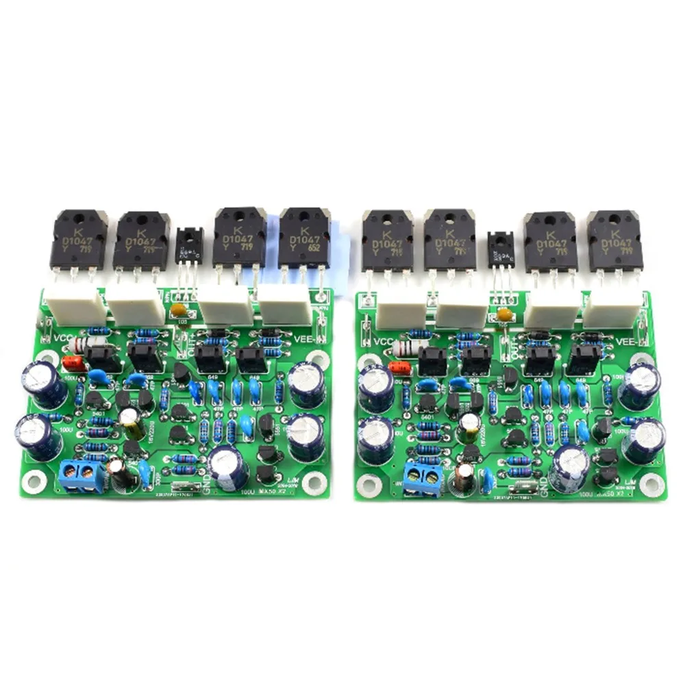 One Pair MX50X2 Two Channels Single-Ended Quasi-Complementary Amplifier w/AP SYS 2 Test LJM 2 Boards
One Pair MX50X2 Two Channels Single-Ended Quasi-Complementary Amplifier w/AP SYS 2 Test LJM 2 Boards