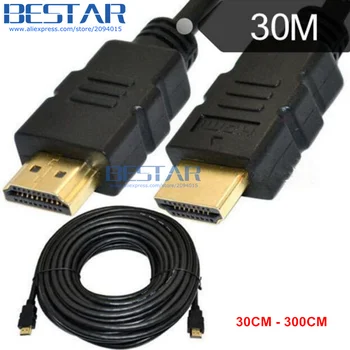 (100pcs/lot) HDMI 1.4v male to male HD 3D extension cable 0.3m 1m 2m 3m 4m 10m 15m 20m 30m WITH ETHERNET CABLE hdmi1.4 HDTV
(100pcs/lot) HDMI 1.4v male to male HD 3D extension cable 0.3m 1m 2m 3m 4m 10m 15m 20m 30m WITH ETHERNET CABLE hdmi1.4 HDTV